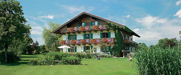Gästehaus Bauer im Sommer 